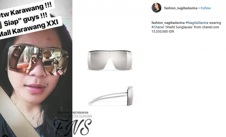 Nagita Slavina (Instagram/@fashion_nagitaslavina)