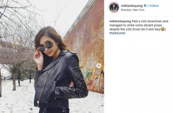 6 Potret Mewah dan Cantiknya Mikha Tambayong di New York Fashion Week 2019