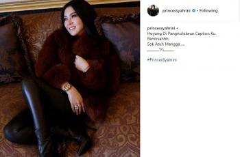 Syahrini. (Instagram/@princessyahrini)