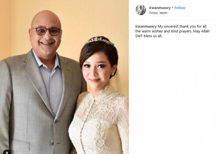 Irwan Mussry dan Maia (Instagram/@irwanmussry)