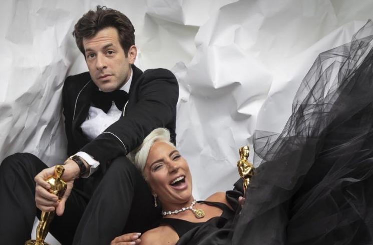 Mark Ronson dan Lady Gaga. (Instagram/@iammarkronson)