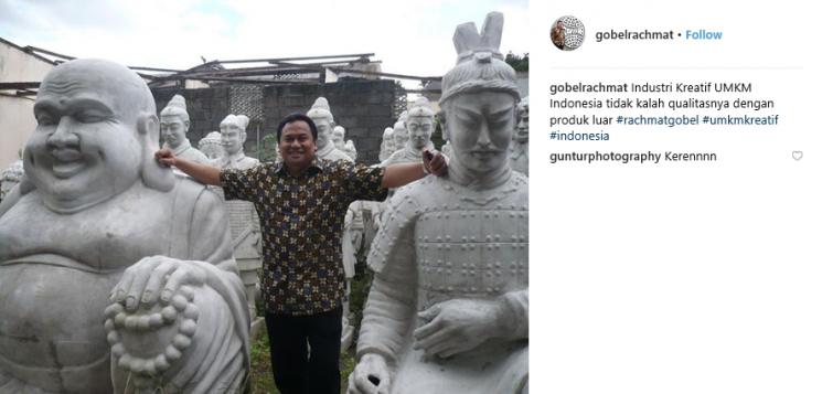 Rachmat Gobel (Instagram/@gobelrachmat)