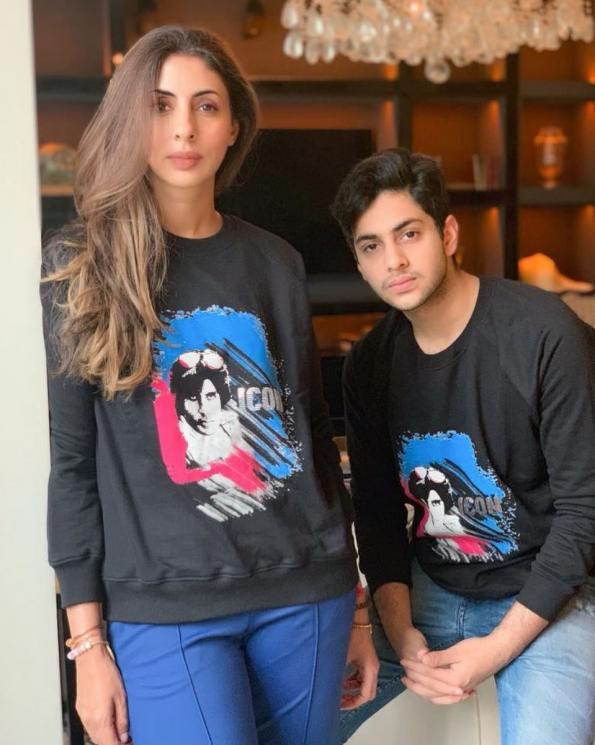 Agstya Nanda dan Shweta Bachchan. (Instagram/@shwetabachchan)
