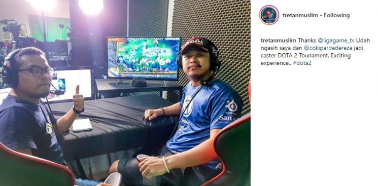 Coki Pardede dan Tretan Muslim. (Instagram/@tretanmuslim)
