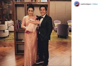 5 Potret Inne Azri dan Malvino Bersama Putri Tercinta, So Sweet!