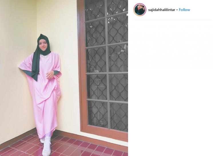 Sajidah Halilintar (Instagram/@sajidahhalilintar)