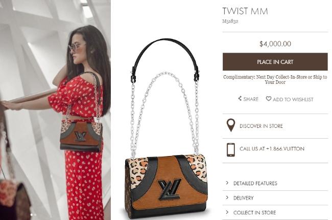 Tas mewah merek Louis Vuitton milik Marsha Aruan. (Instagram/@aruanmarsha, louisvuitton.com)