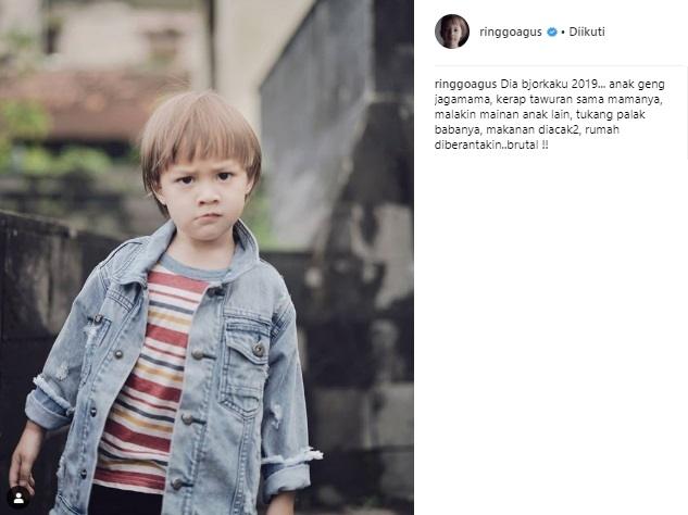 Bjorka Dieter Morscheck. (Instagram/@ringgoagus)