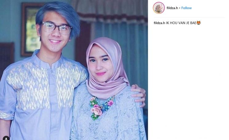 Iqbaal dan Fildza (Instagram/@fildza.h)
