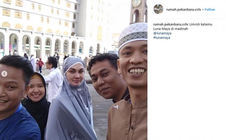 Luna Maya (Instagram/@rumah.pekanbaru.cctv)