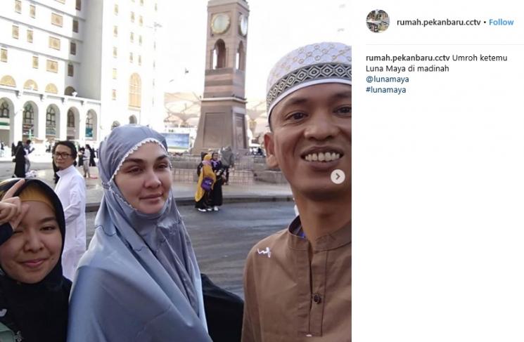 Luna Maya (Instagram/@rumah.pekanbaru.cctv)