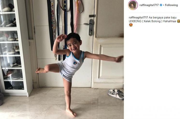 Rafathar. (Instagram/@raffinagita1717)