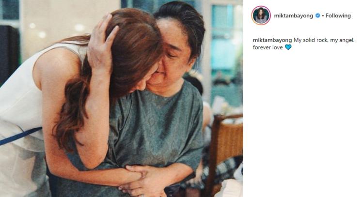 Kenangan Mikha Tambayong dan ibunda. (Instagram/@miktambayong)