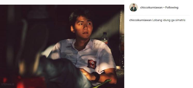 Chicco Kurniawan. (Instagram/@chiccokurniawan)