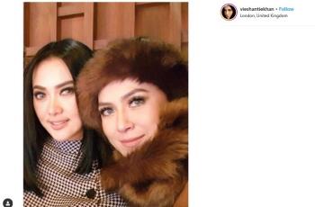 5 Potret Vie Shantie Khan, Saksi Pernikahan Syahrini