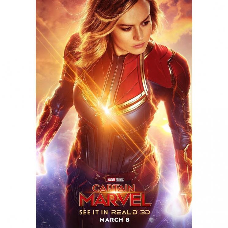 Brie Larson, Sang Captain Marvel (Instagram/@brielarson)
