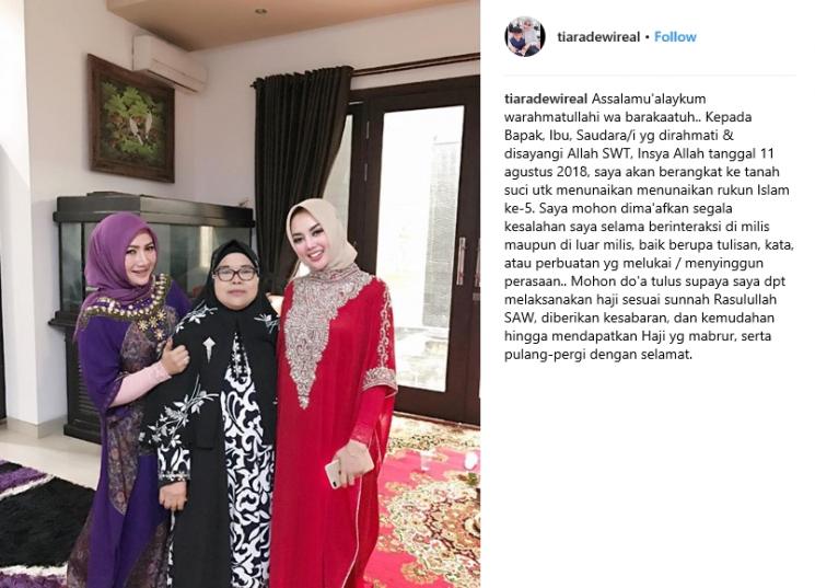 Tiara Dewi (Instagram/@tiaradewireal)