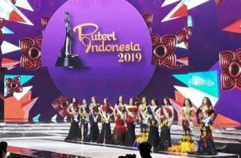 Uniknya Saat Finalis Puteri Indonesia 2019 Pakai Gaun dari Limbah Bulu Ayam
