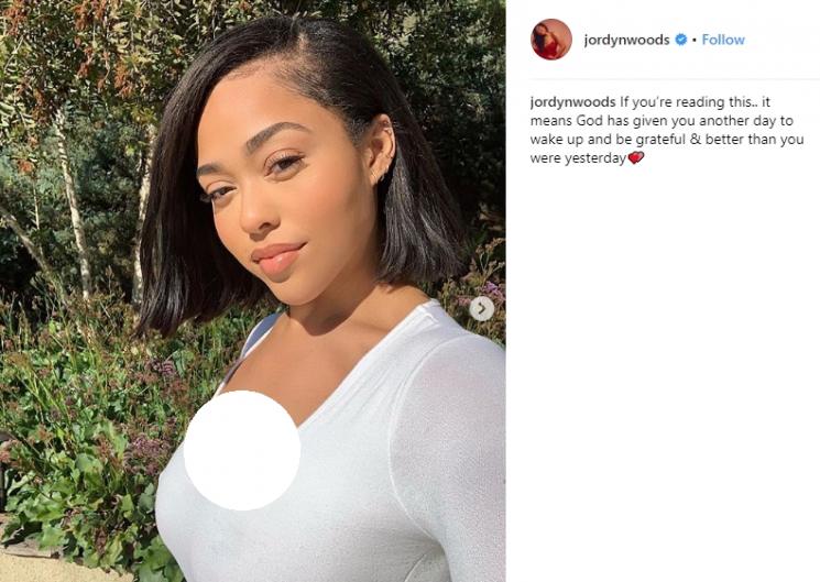 Jordyn Woods kembali ke Instagram. (Instagram/@jordynwoods)