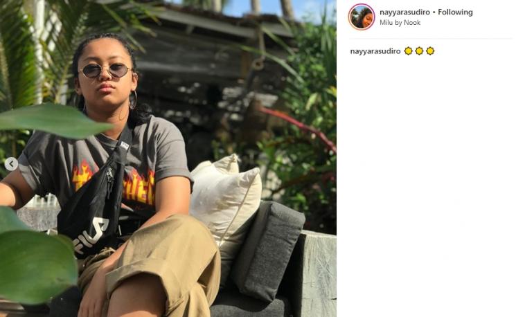 Nayara Kanahaya Sudiro. (Instagram/@nayyarasudiro)