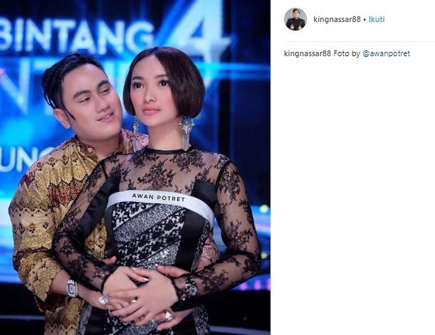 Zaskia Gotik dan Nassar. (Instagram/@kingnassar88)