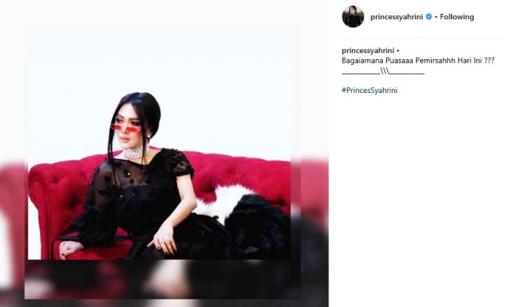 Syahrini (Instagram/@princessyahrini)