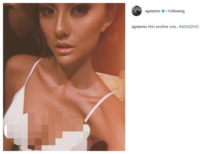 Penampilan Agnez Mo yang dinilai kurus. (Instagram/@agnezmo)