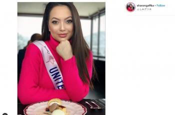 5 Potret Ayu Sharon Gaffka, Miss International Inggris 2018 Asli Indonesia