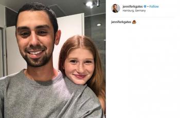 So Sweet, 5 Gaya Pacaran Jennifer Gates dan Pengusaha Muda Asal Mesir