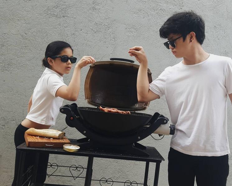 Ranz Kyle dan Niana Guerrero. (Instagram/@ranzandniana)