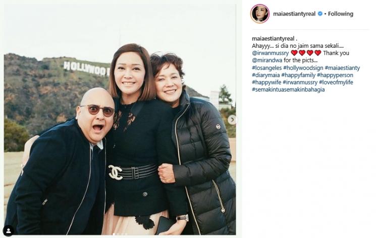 Maia Estianty dan Irwan Mussry (Instagram/@maiaestiantyreal)
