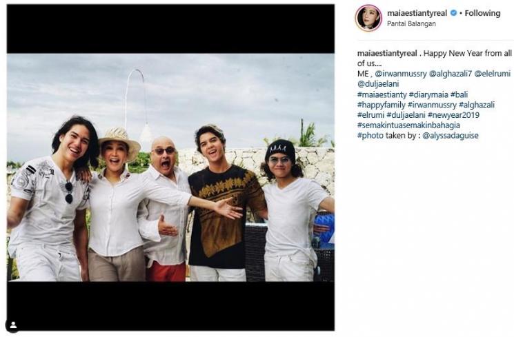 Maia Estianty dan Irwan Mussry (Instagram/@maiaestiantyreal)