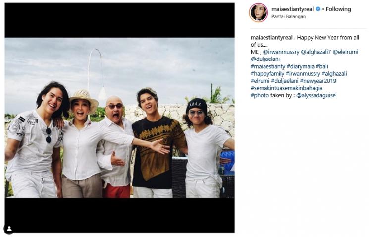 Maia Estianty dan Irwan Mussry (Instagram/@maiaestiantyreal)