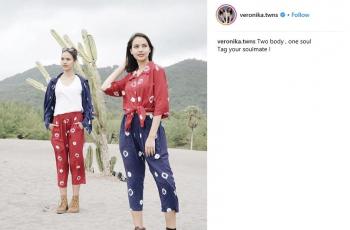 Sibling Goals, 5 Potret si Kembar Valerie dan Veronika yang Stylish Abis