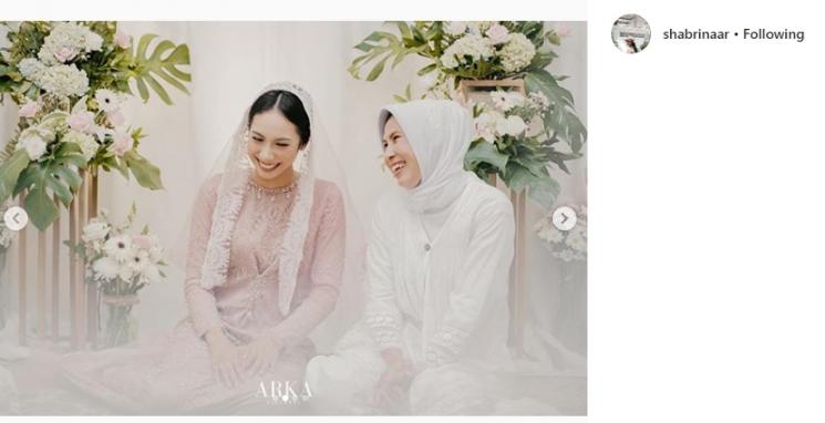Momen pengajian Shabrina Ayu jelang menikah dengan Ryuji Utomo. (Instagram/@shabrinaar)