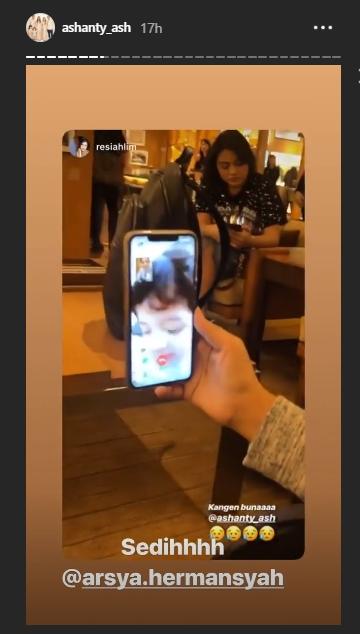 Ashanty dan Arsya Hermansyah. (Instagram/@ashanty_ash)