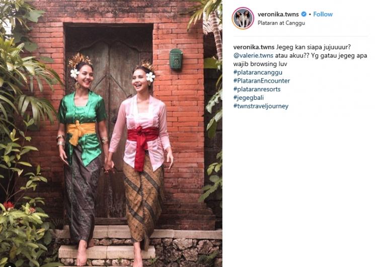 Valerie dan Veronika (Instagram/@veronika.twns)