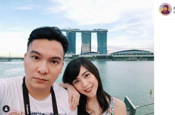 Jauh dari Gosip, 5 Potret Mesra Christy Eks Cherrybelle dan Suami Tercinta