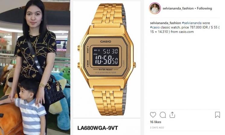 Fashion item Selvi Ananda. (Instagram/@selviananda_fashion)