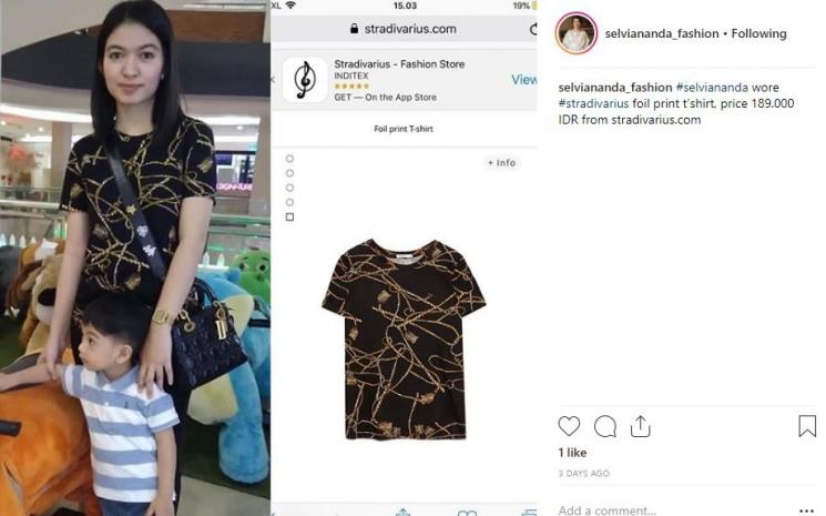 Fashion item Selvi Ananda. (Instagram/@selviananda_fashion)