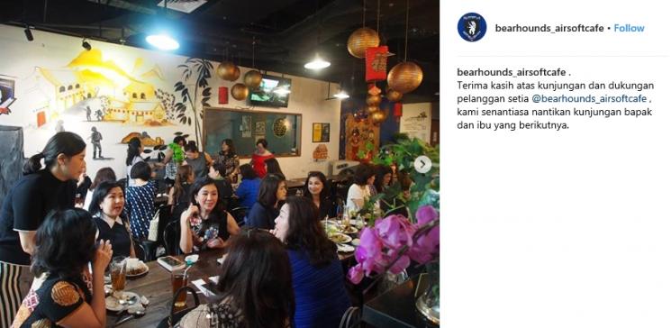 Veronica Tan dan Nicholas Sean (Instagram/@bearhounds_airsoftcafe)
