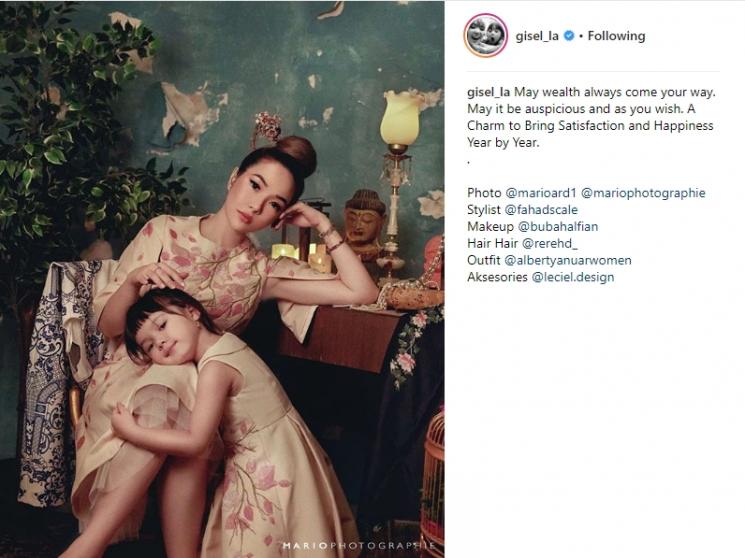 Gisella Anastasia dan Gempita Nora Marten. (Instagram/@gisel_la)