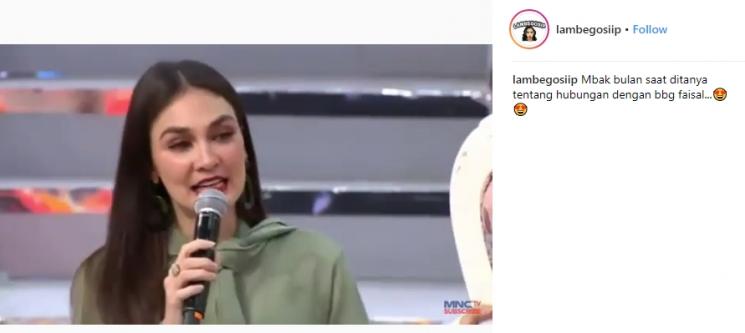 Luna Maya. (Instagram/@lambegosiip)
