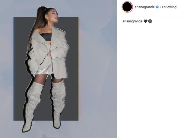 Ariana Grande. (Instagram/@arianagrande)