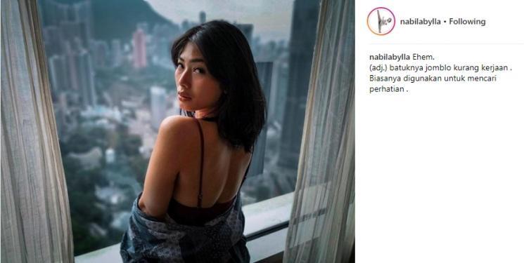Nabila Putri. (Instagram/@nabilabylla)