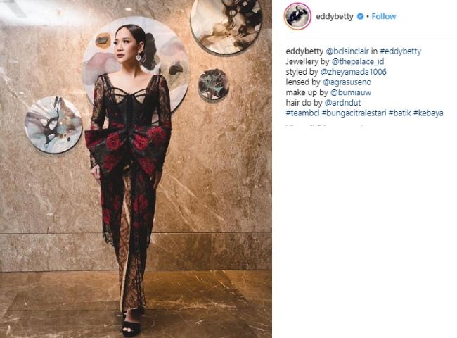 Bunga Citra Lestari. (Instagram/@eddybetty)