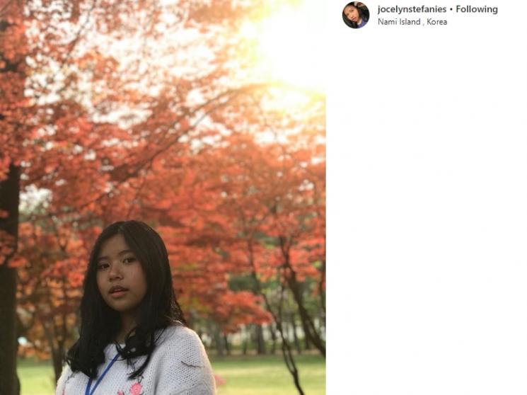 Jocelyn Suherman. (Instagram/@jocelynstefanies)
