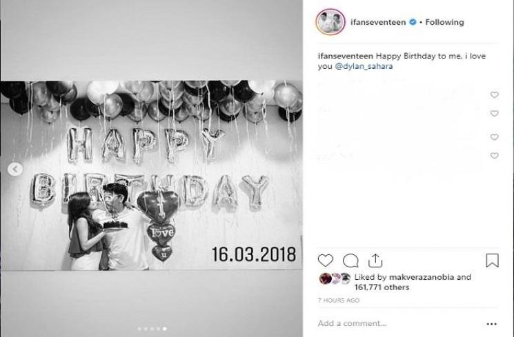 Ifan Seventeen ulang tahun (Instagram @ifanseventeen)
