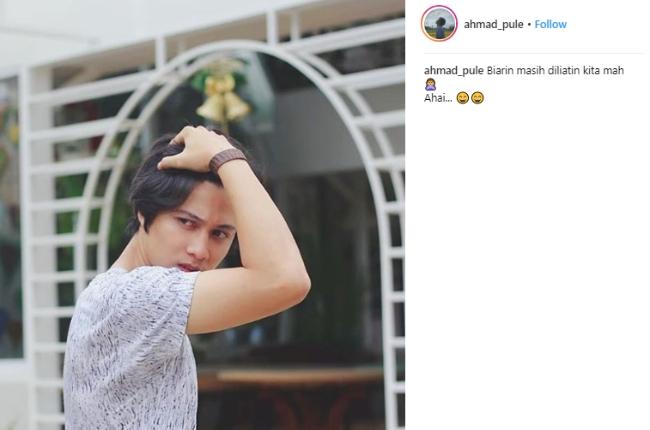 Ahmad Syaiful. (Instagram/@ahmad_pule)