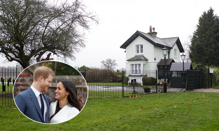 Frogmore Cottage, rumah baru Pangeran Harry dan Meghan Markle. (hellomagazine.com)